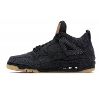 Jordan 4 Retro Levis Black (Levis Tag)