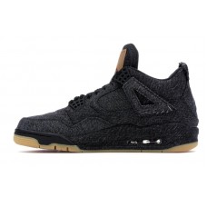 Jordan 4 Retro Levis Black (Levis Tag)