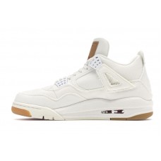 Jordan 4 Retro Levis White (Levis Tag)