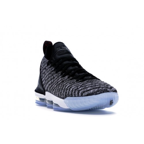 Кроссы Nike LeBron 16 Oreo - мужская сетка размеров