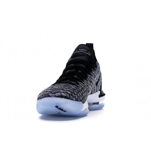 Кроссы Nike LeBron 16 Oreo - мужская сетка размеров
