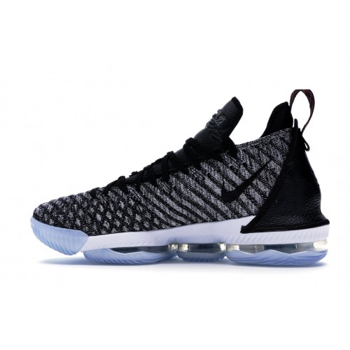 Кроссы Nike LeBron 16 Oreo - мужская сетка размеров