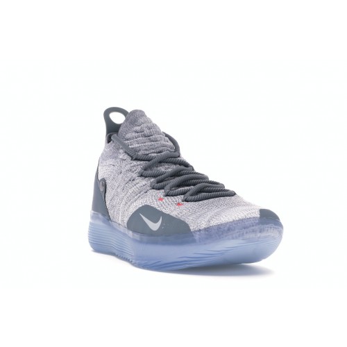Кроссы Nike KD 11 Cool Grey - мужская сетка размеров