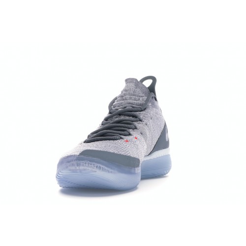 Кроссы Nike KD 11 Cool Grey - мужская сетка размеров