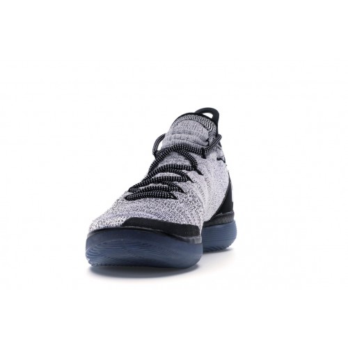 Кроссы Nike KD 11 Black White Racer Blue - мужская сетка размеров