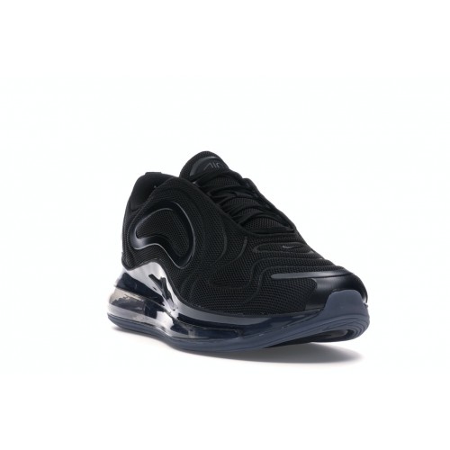 Кроссы Nike Air Max 720 Black Mesh - мужская сетка размеров