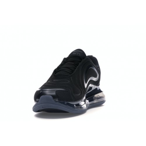 Кроссы Nike Air Max 720 Black Mesh - мужская сетка размеров