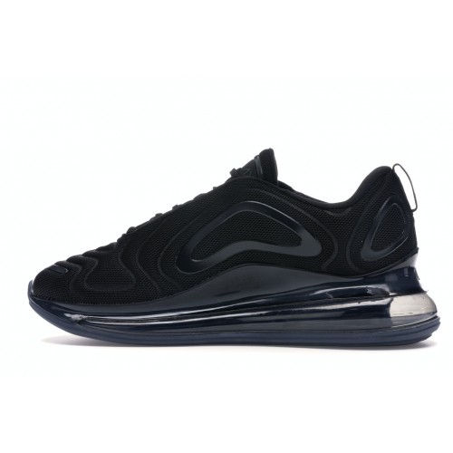 Кроссы Nike Air Max 720 Black Mesh - мужская сетка размеров