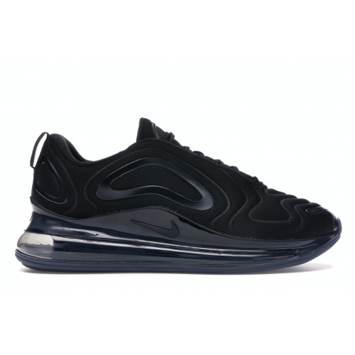 Кроссы Nike Air Max 720 Black Mesh - мужская сетка размеров