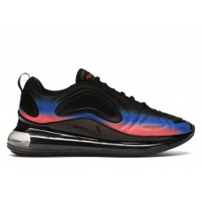 Кроссовки Nike Air Max 720 Black Flash Crimson Racer Blue