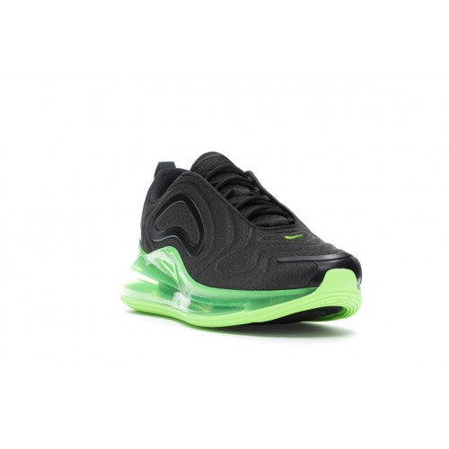 Кроссы Nike Air Max 720 Black Volt - мужская сетка размеров