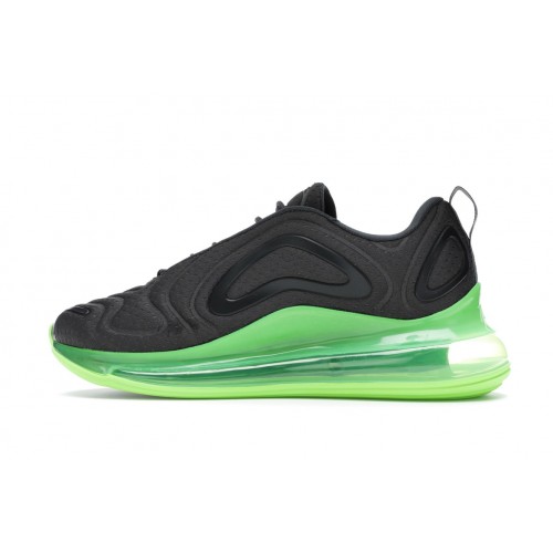 Кроссы Nike Air Max 720 Black Volt - мужская сетка размеров