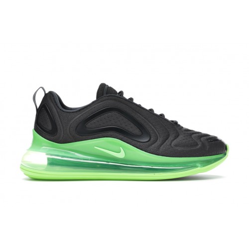 Кроссы Nike Air Max 720 Black Volt - мужская сетка размеров