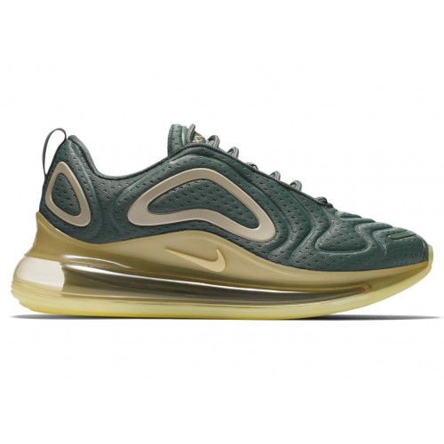 Кроссы Nike Air Max 720 Green Gold - мужская сетка размеров