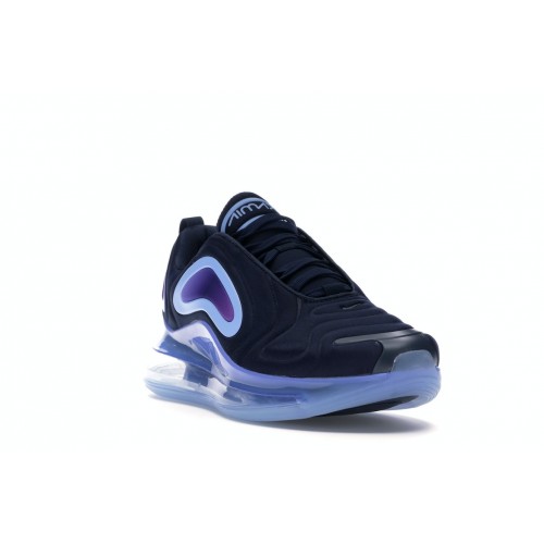 Кроссы Nike Air Max 720 Obsidian Blue Fury - мужская сетка размеров