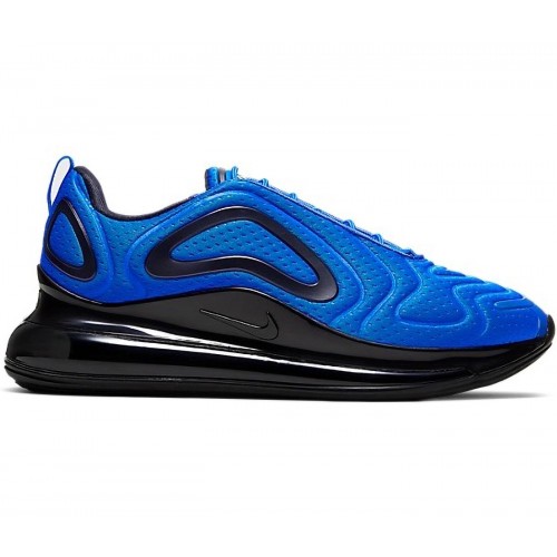 Кроссы Nike Air Max 720 Racer Blue Black - мужская сетка размеров