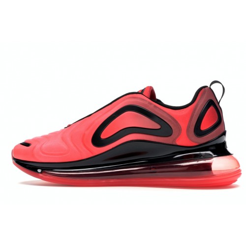 Кроссы Nike Air Max 720 University Red Black - мужская сетка размеров