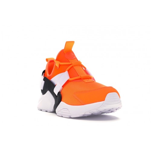 Кроссы Nike Air Huarache City Low Just Do It Pack Orange (W) - женская сетка размеров