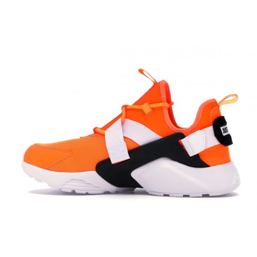 Кроссы Nike Air Huarache City Low Just Do It Pack Orange (W) - женская сетка размеров