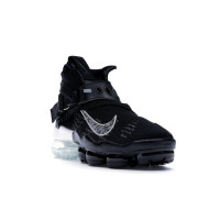 Nike Air VaporMax Premier Flyknit Black Metallic Silver White