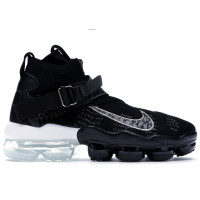 Nike Air VaporMax Premier Flyknit Black Metallic Silver White