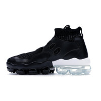 Nike Air VaporMax Premier Flyknit Black Metallic Silver White