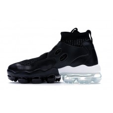 Nike Air VaporMax Premier Flyknit Black Metallic Silver White