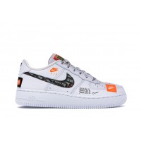 Подростковые кроссовки Nike Air Force 1 Low Just Do It Pack White (GS)