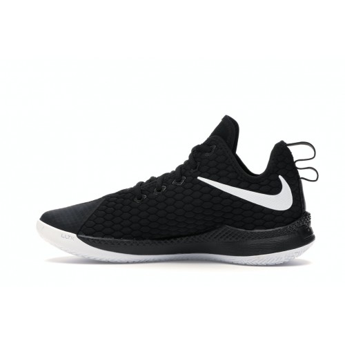 Кроссы Nike LeBron Witness 3 Black White - мужская сетка размеров