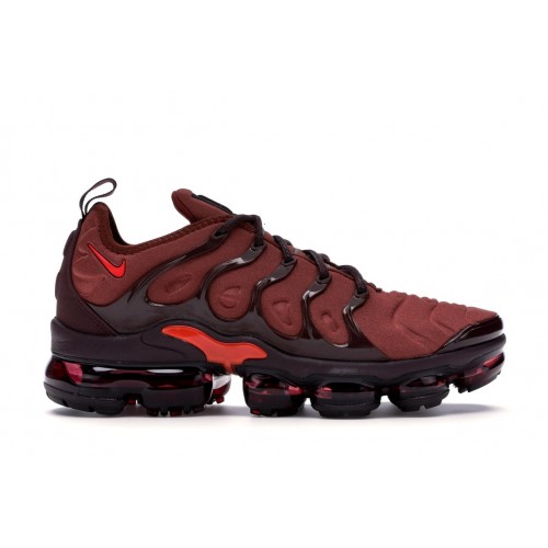 Кроссы Nike Air VaporMax Plus Burnt Orange (W) - женская сетка размеров