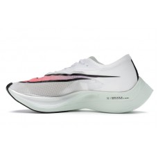 Кроссовки Nike ZoomX Vaporfly Next% White Hyper Jade Flash Crimson