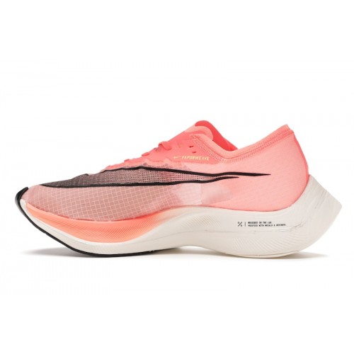Кроссы Nike ZoomX Vaporfly Next% Bright Mango - мужская сетка размеров