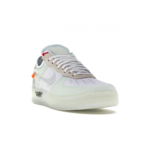 Кроссы Nike Air Force 1 Low Off-White - мужская сетка размеров