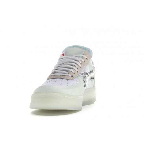 Кроссы Nike Air Force 1 Low Off-White - мужская сетка размеров