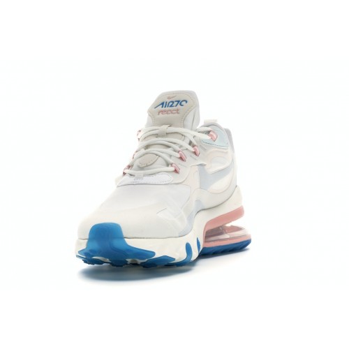 Кроссы Nike Air Max 270 React American Modern Summit White - мужская сетка размеров