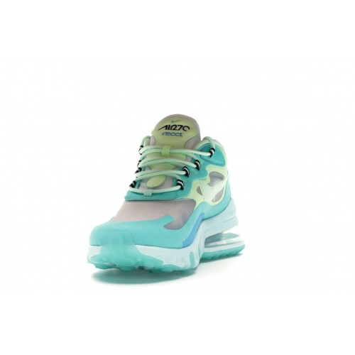 Кроссы Nike Air Max 270 React Hyper Jade - мужская сетка размеров