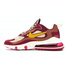 Nike Air Max 270 React Noble Red Team Gold