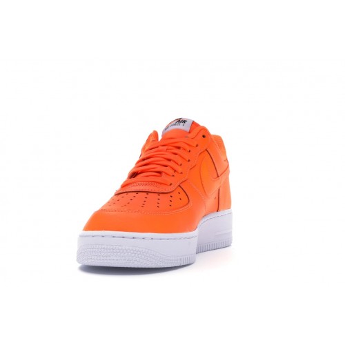 Кроссы Nike Air Force 1 Low Just Do It Pack Orange - мужская сетка размеров