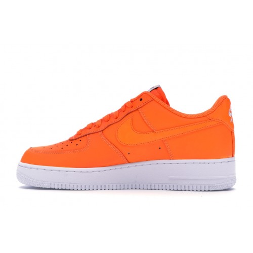Кроссы Nike Air Force 1 Low Just Do It Pack Orange - мужская сетка размеров