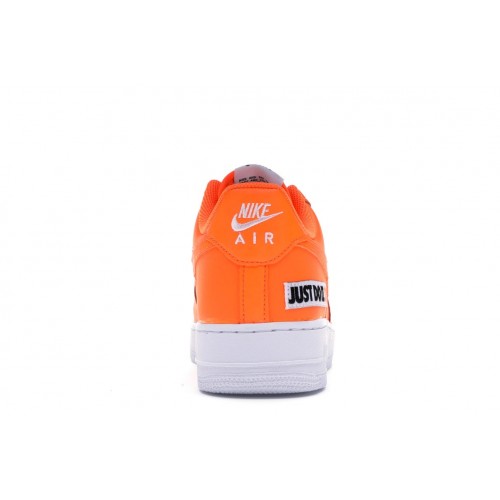 Кроссы Nike Air Force 1 Low Just Do It Pack Orange - мужская сетка размеров