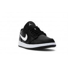 Женские Jordan 1 Low Black White (W)