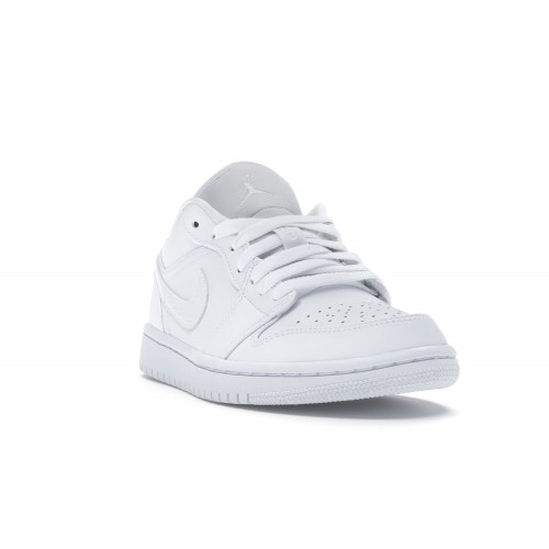 Кроссы Jordan 1 Low White (W) - женская сетка размеров