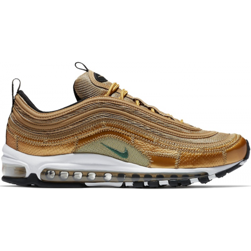 Кроссы Nike Air Max 97 Cristiano Ronaldo Metallic Gold - мужская сетка размеров