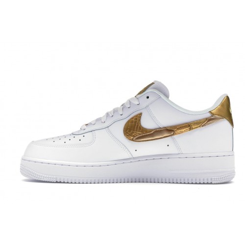 Кроссы Nike Air Force 1 Low CR7 Golden Patchwork - мужская сетка размеров
