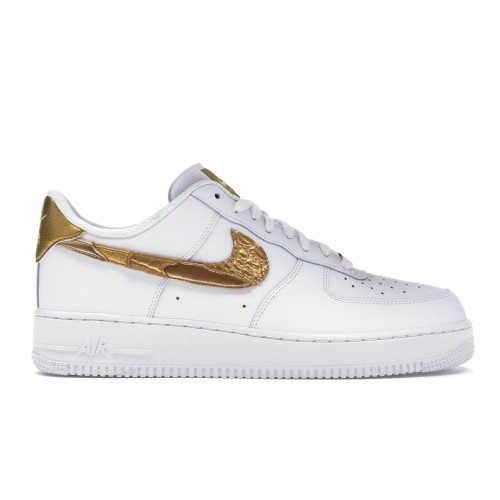 Кроссы Nike Air Force 1 Low CR7 Golden Patchwork - мужская сетка размеров
