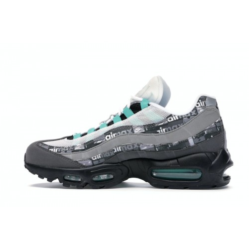 Кроссы Nike Air Max 95 atmos We Love Nike (Clear Jade) - мужская сетка размеров