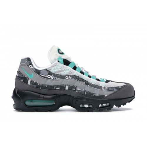 Кроссы Nike Air Max 95 atmos We Love Nike (Clear Jade) - мужская сетка размеров