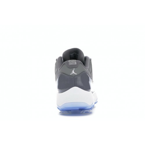 Кроссы Jordan 11 Retro Low Golf Cool Grey - мужская сетка размеров