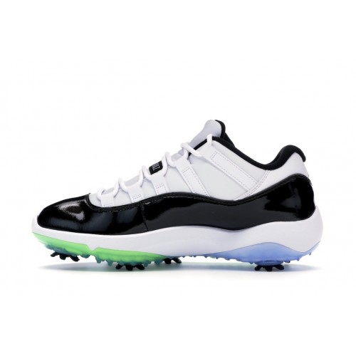 Кроссы Jordan 11 Retro Low Golf Concord - мужская сетка размеров