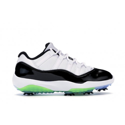 Кроссы Jordan 11 Retro Low Golf Concord - мужская сетка размеров